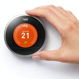 nest thermostat smart heating installation