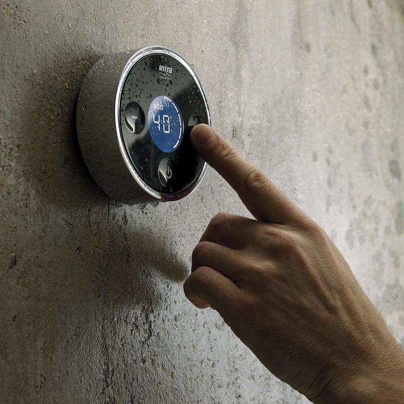shower smart thermostat control